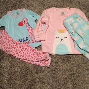 12 mo pajamas lot